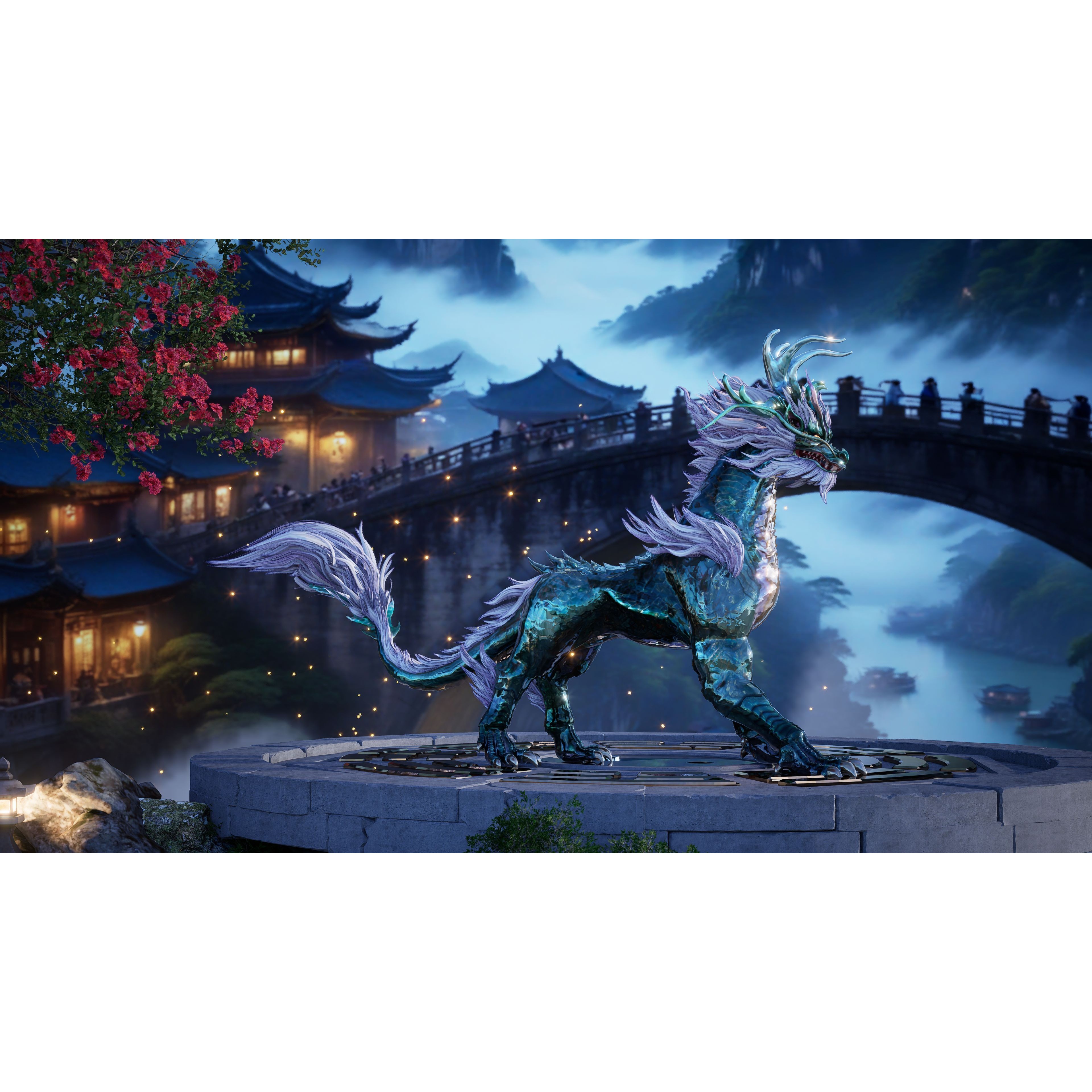 Qilin-C8 - Game-Ready 3D Model - View 4