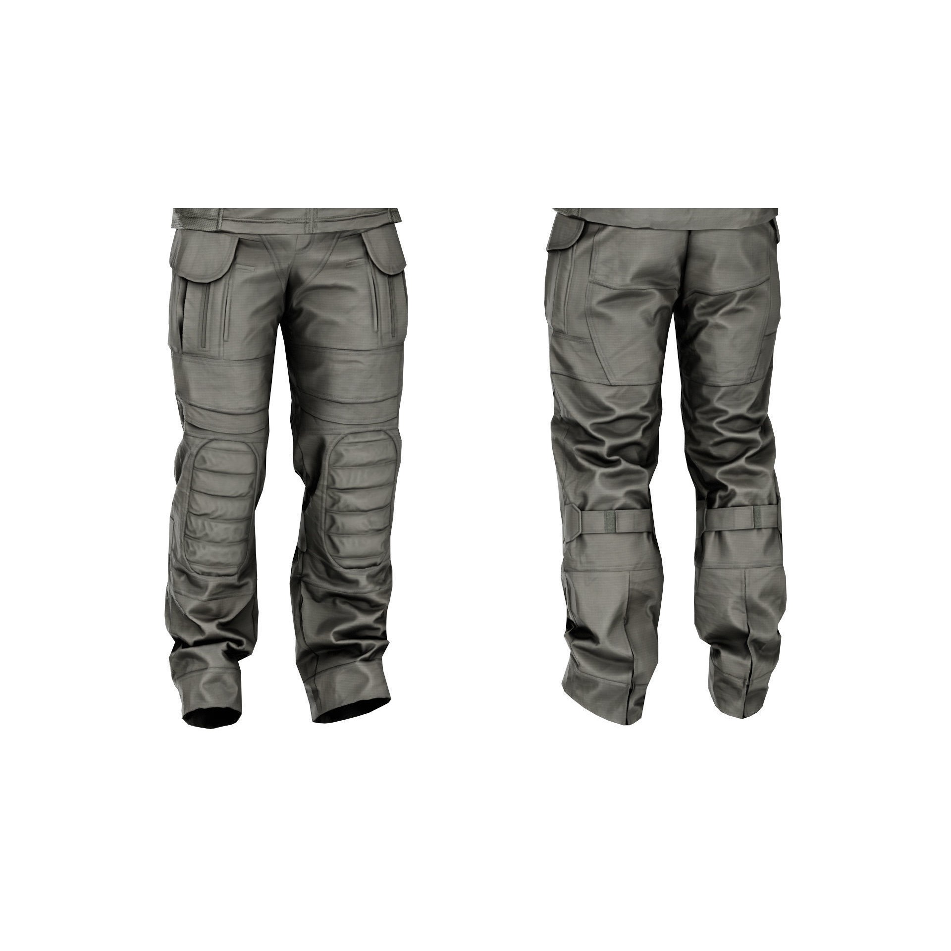 UFPRO Uniform - Low-Poly Game-Ready 3D Model - View 7