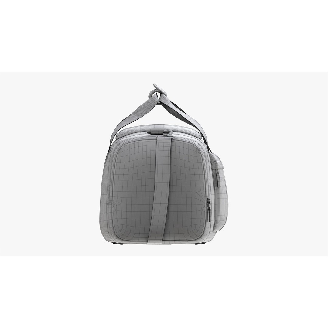 Duffel Bag 3D Model – Sport Travel Gear, PBR Textures, FBX - View 22