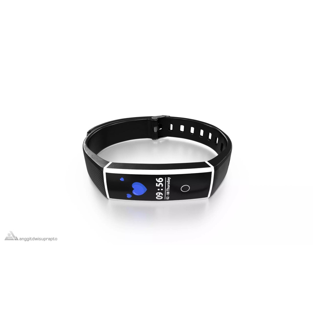 Fitness Tracker 3D Model – Low Poly PBR Game Asset, FBX - View 2