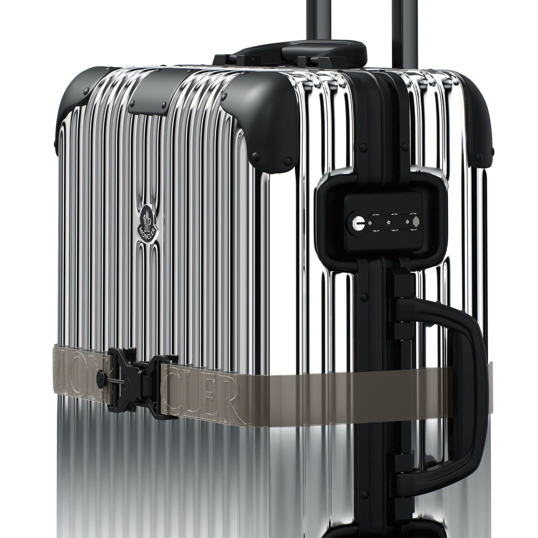 Moncler Rimowa Suitcase 3D Model – High-Poly Detailed Design, FBX & OBJ - View 10