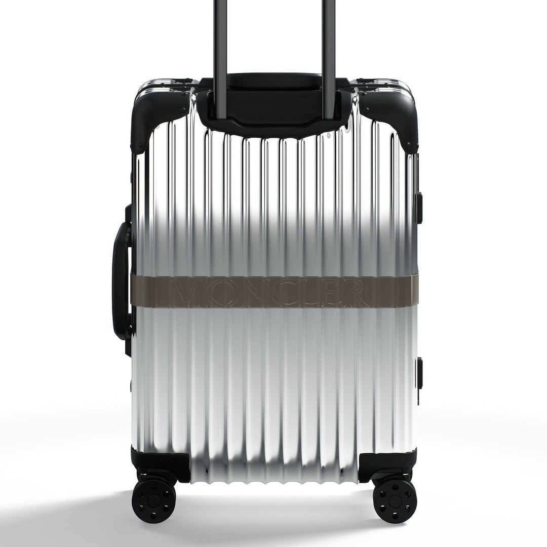 Moncler Rimowa Suitcase 3D Model – High-Poly Detailed Design, FBX & OBJ - View 12