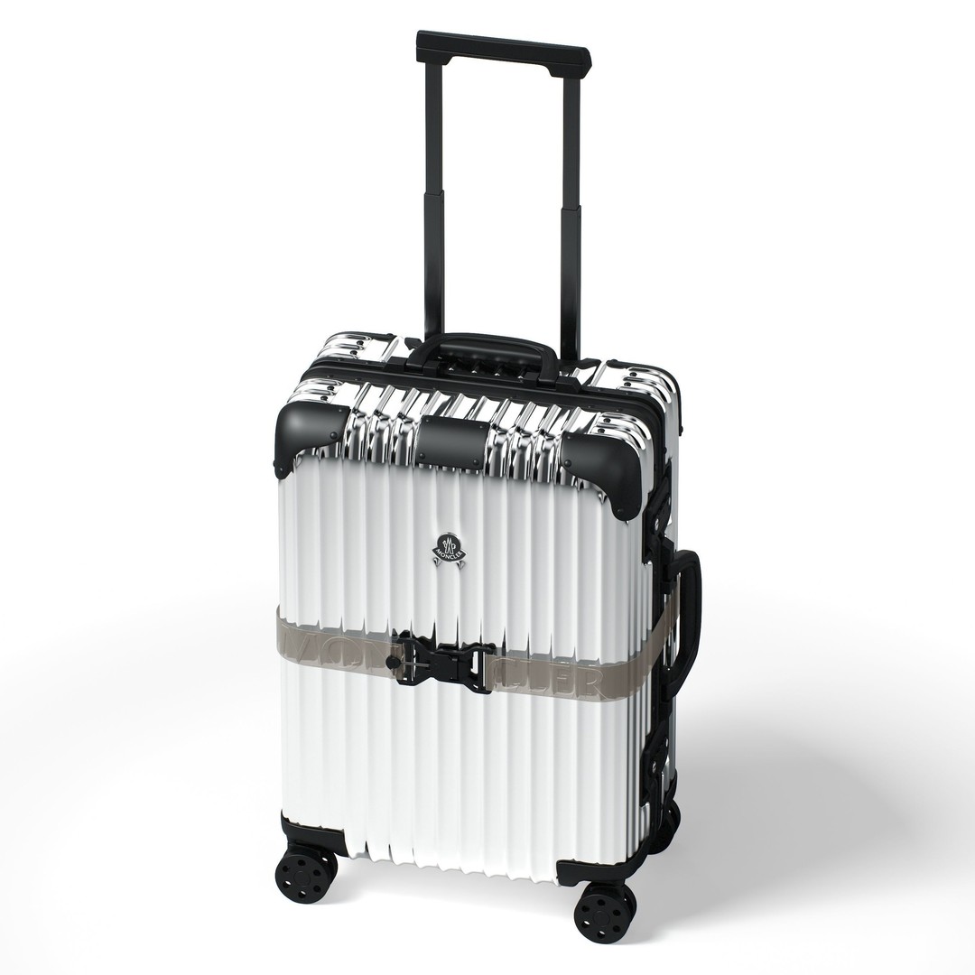 Moncler Rimowa Suitcase 3D Model – High-Poly Detailed Design, FBX & OBJ - View 6