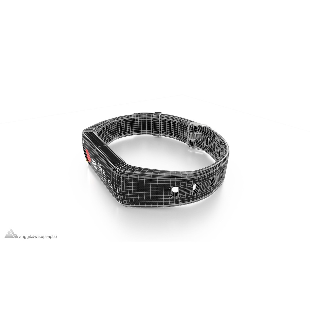 Fitness Tracker 3D Model – Low Poly PBR Game Asset, FBX - View 11