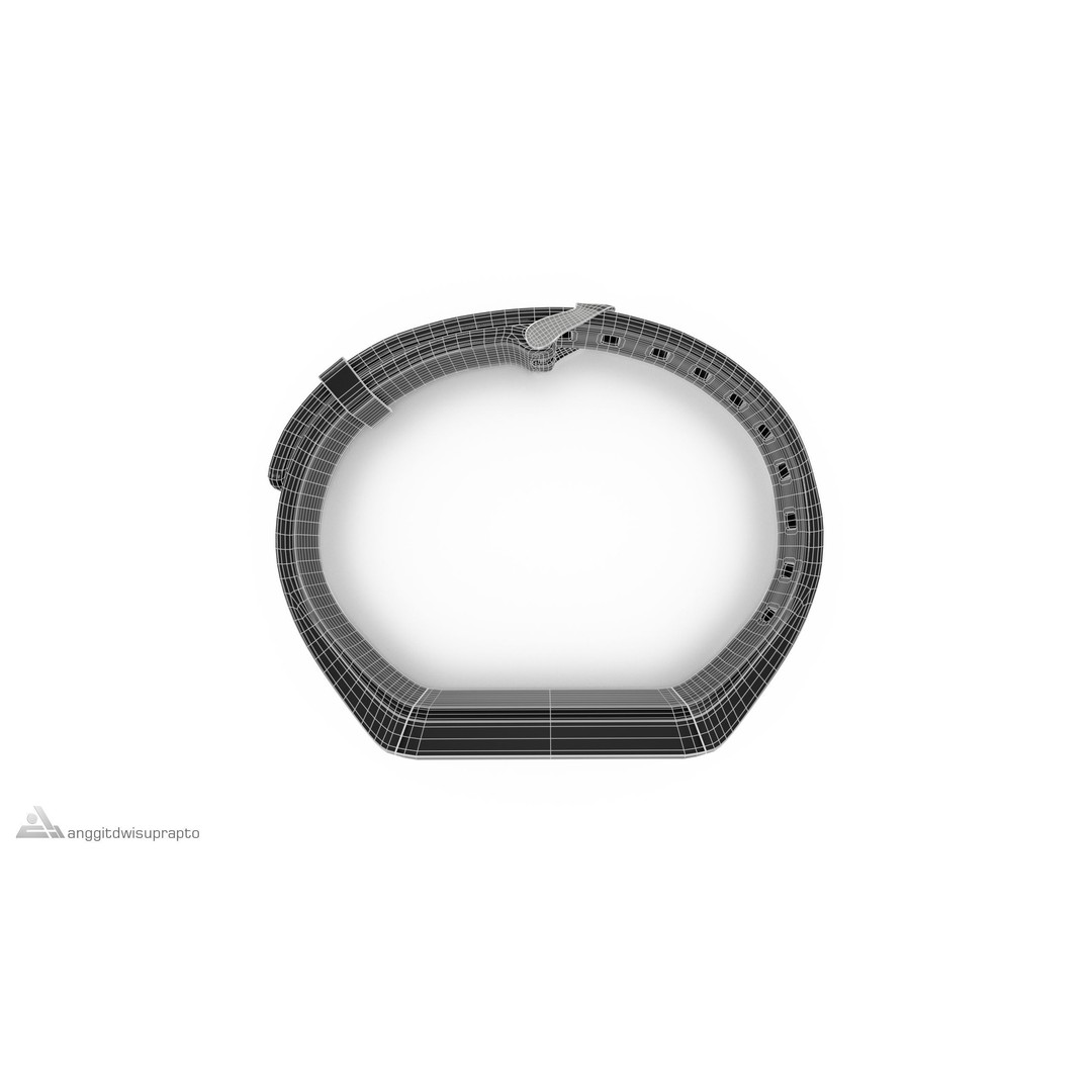 Fitness Tracker 3D Model – Low Poly PBR Game Asset, FBX - View 14