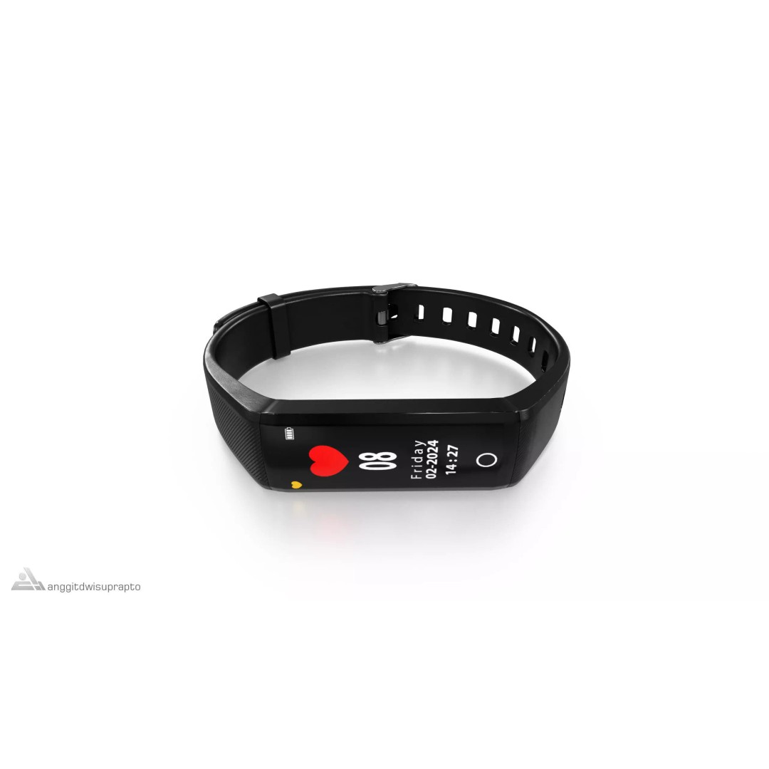 Fitness Tracker 3D Model – Low Poly PBR Game Asset, FBX - View 2