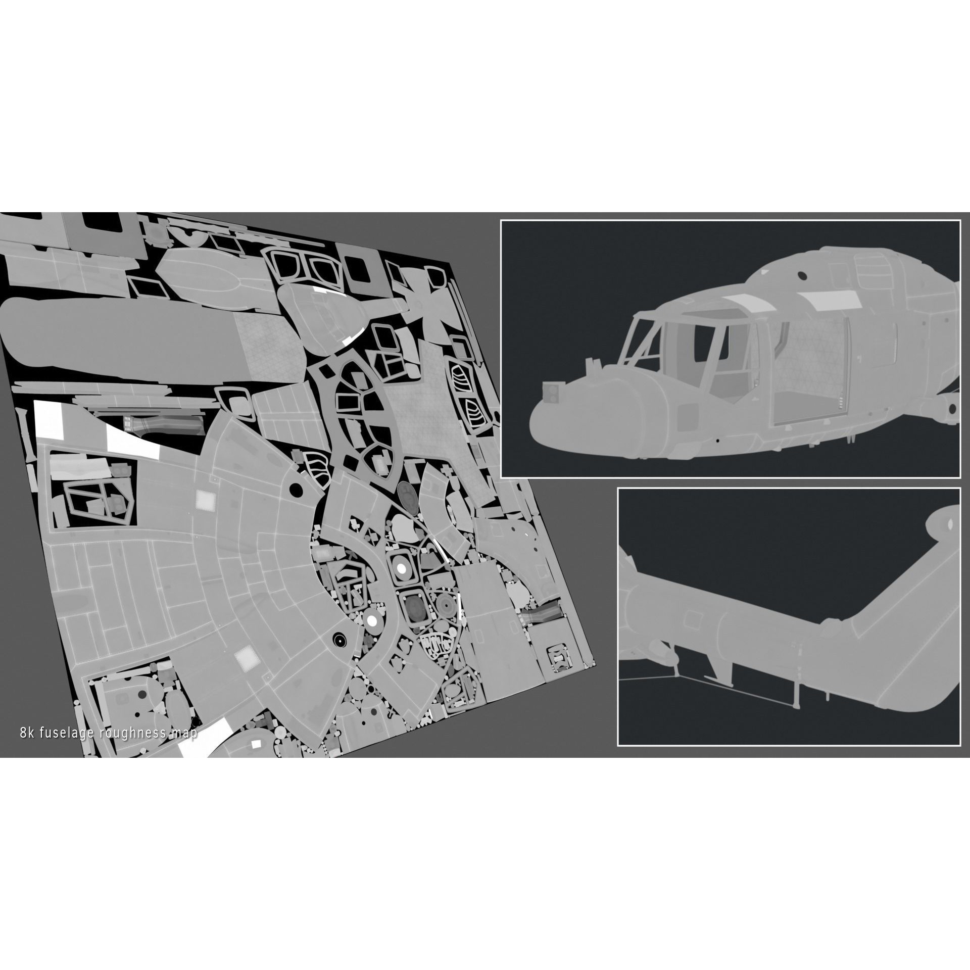 Westland Lynx HAS2 - Rigged PBR 3D Model - View 22