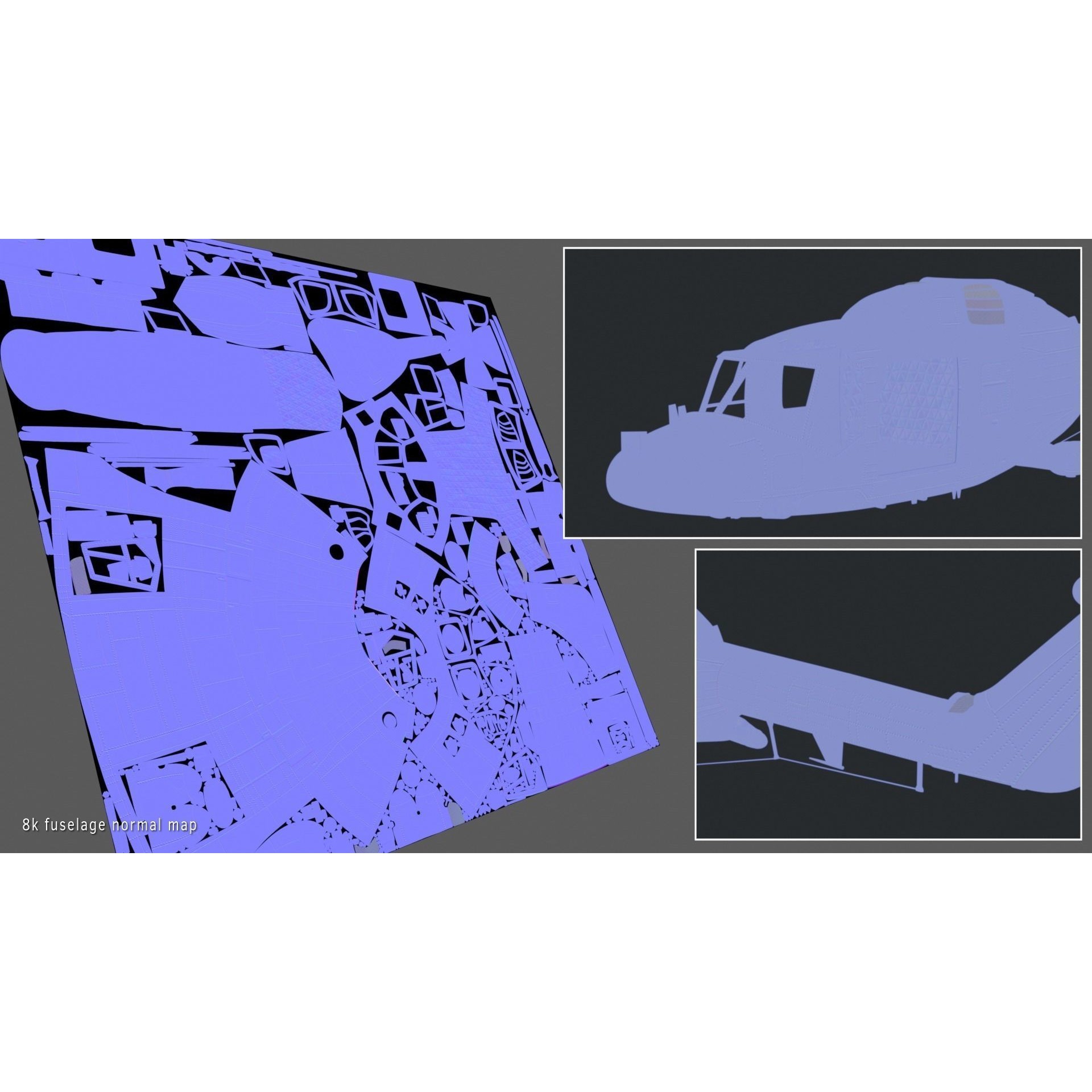 Westland Lynx HAS2 - Rigged PBR 3D Model - View 23
