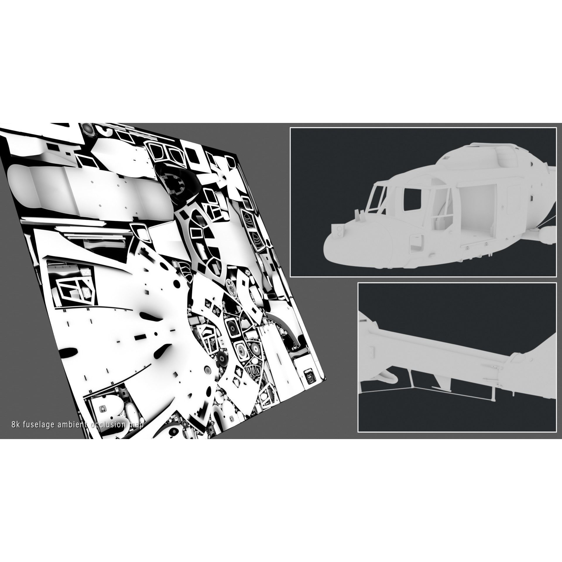 Westland Lynx HAS2 - Rigged PBR 3D Model - View 25