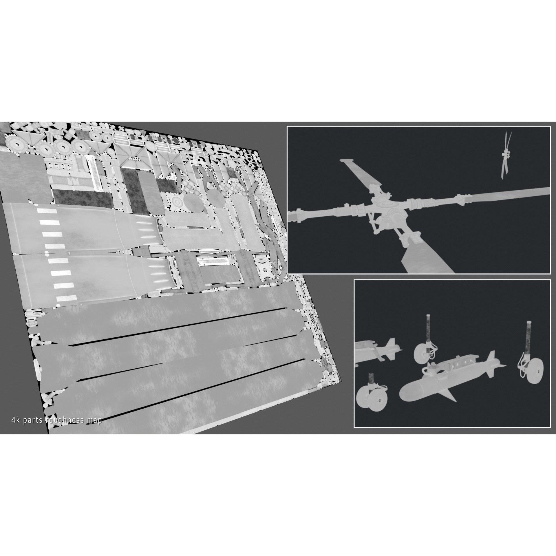 Westland Lynx HAS2 - Rigged PBR 3D Model - View 28