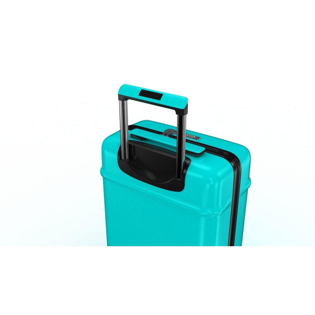 Trolley Suitcase 3D Model – Low Poly Luggage Asset, FBX, OBJ, Blender - View 11