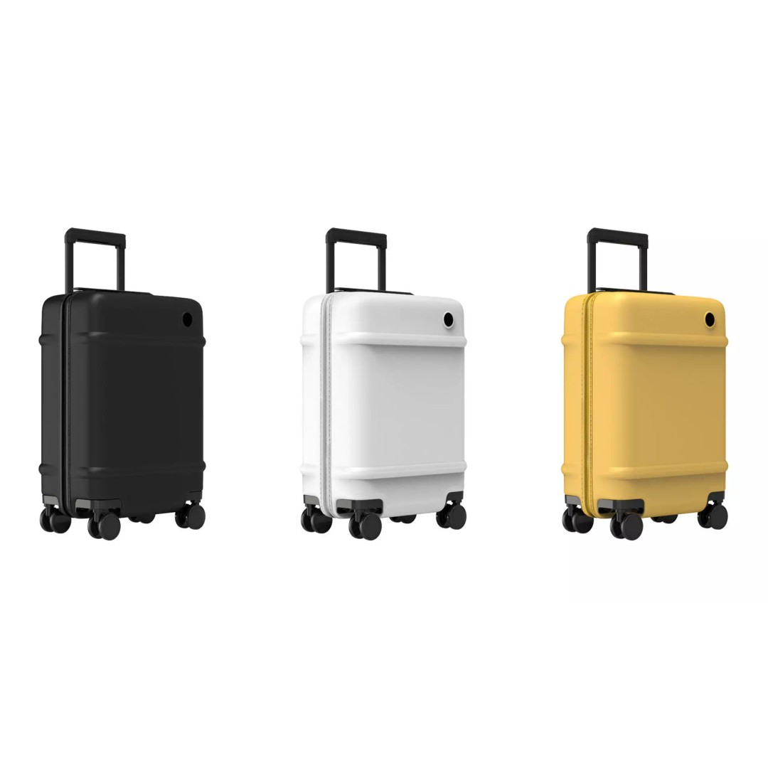 Trolley Suitcase 3D Model – Low Poly Luggage Asset, FBX, OBJ, Blender - View 2