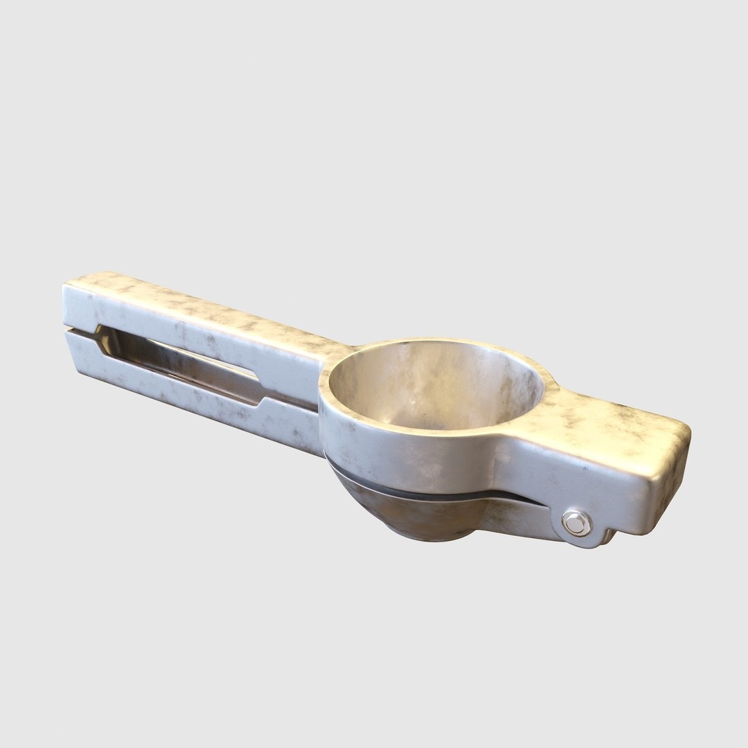 Bartender Tools Set 3D Model – PBR Kitchenware Asset, FBX, OBJ, Blender - View 12