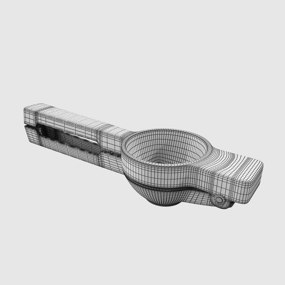 Bartender Tools Set 3D Model – PBR Kitchenware Asset, FBX, OBJ, Blender - View 13