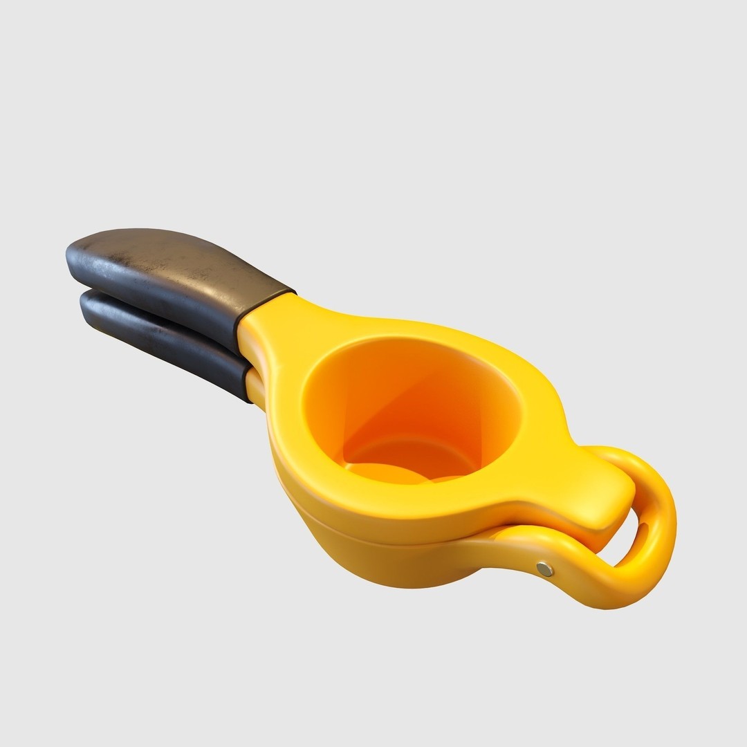 Bartender Tools Set 3D Model – PBR Kitchenware Asset, FBX, OBJ, Blender - View 9