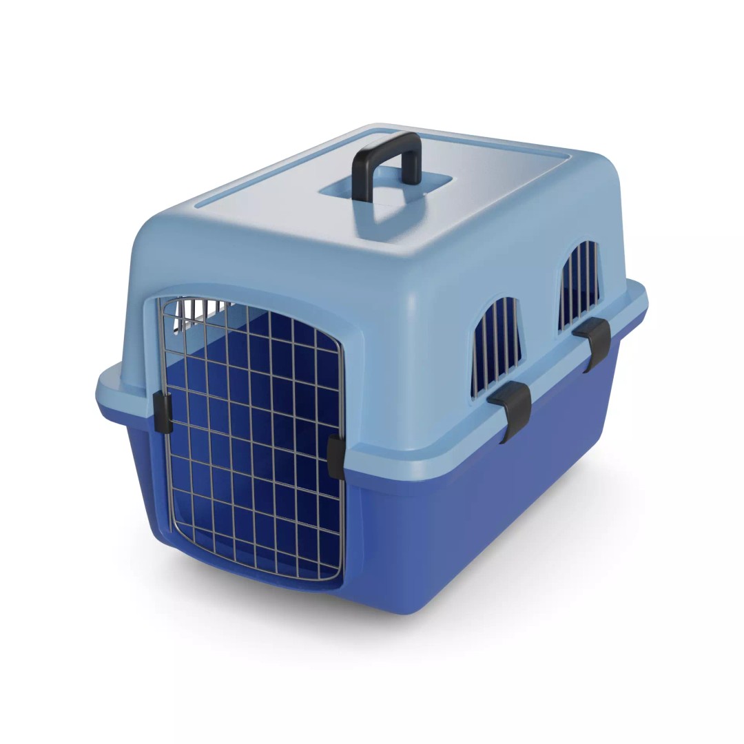 Pet Carrier 3D Model – Low Poly PBR Asset, FBX Format - View 2