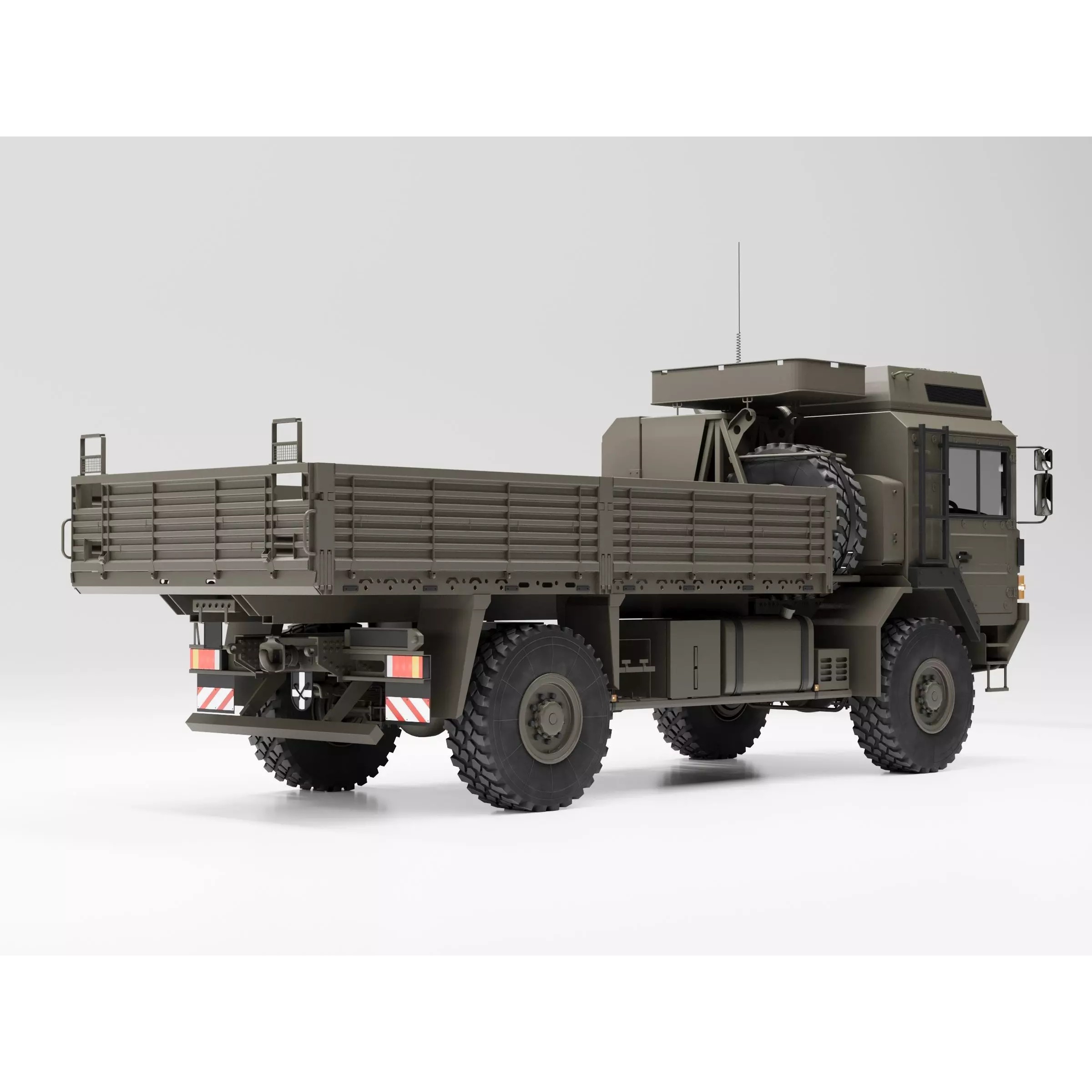MAN HX60 4x4 Military Truck - Game-Ready 3D Model - View 23