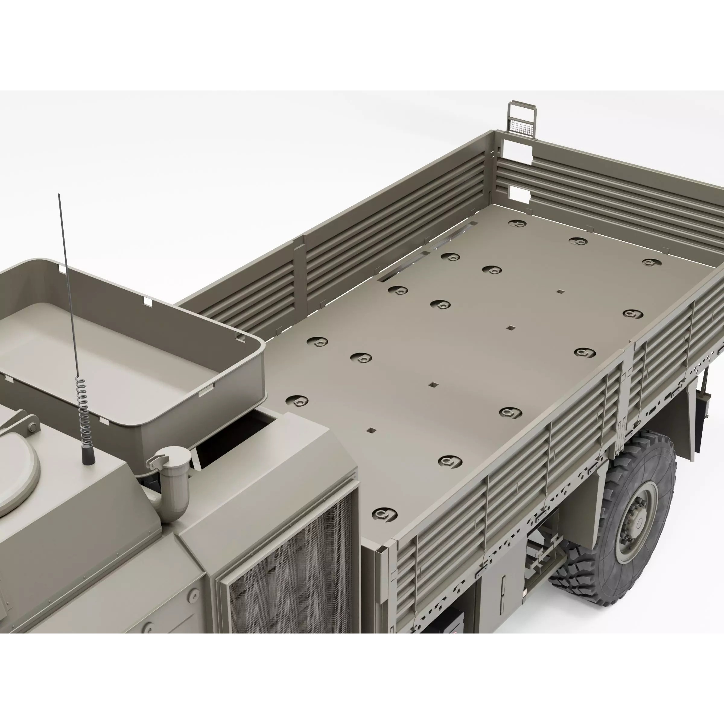 MAN HX60 4x4 Military Truck - Game-Ready 3D Model - View 28