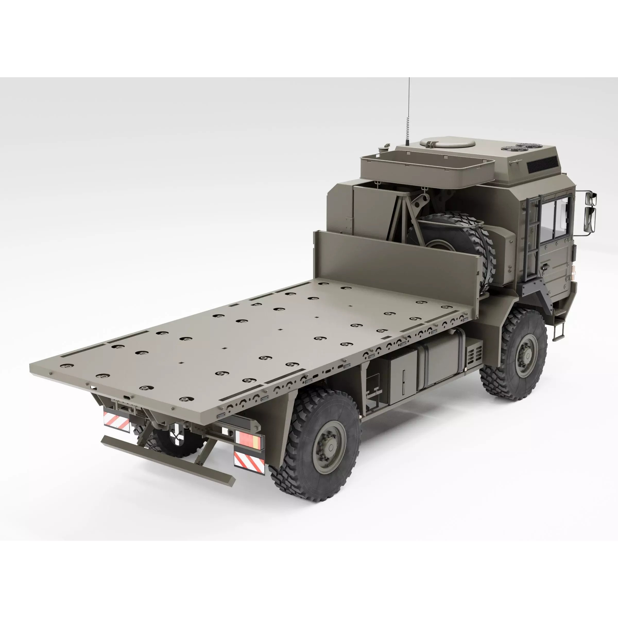 MAN HX60 4x4 Military Truck - Game-Ready 3D Model - View 5