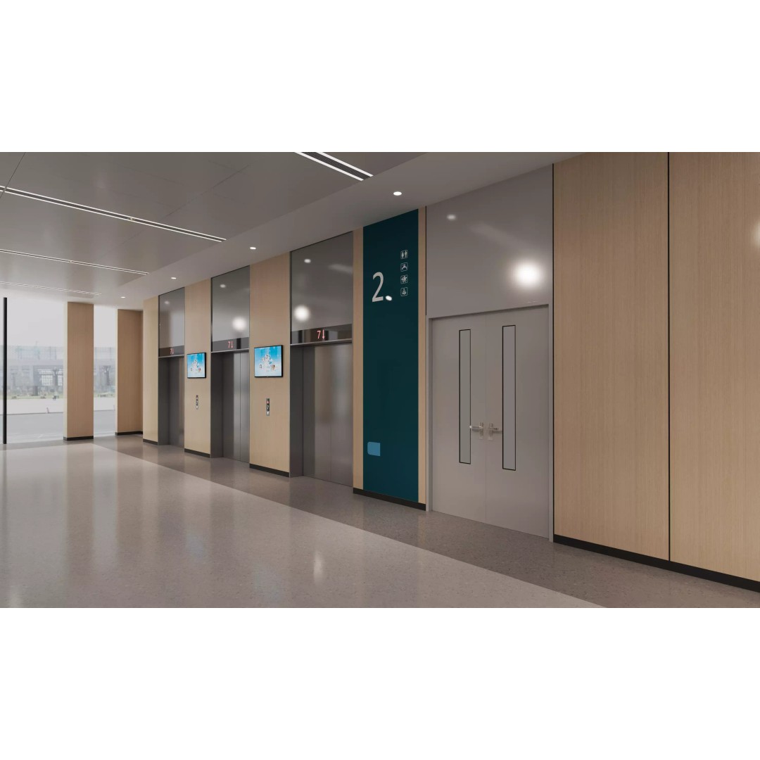 Hospital Lobby 3D Model – Modern Reception Area with PBR Textures, FBX - View 11