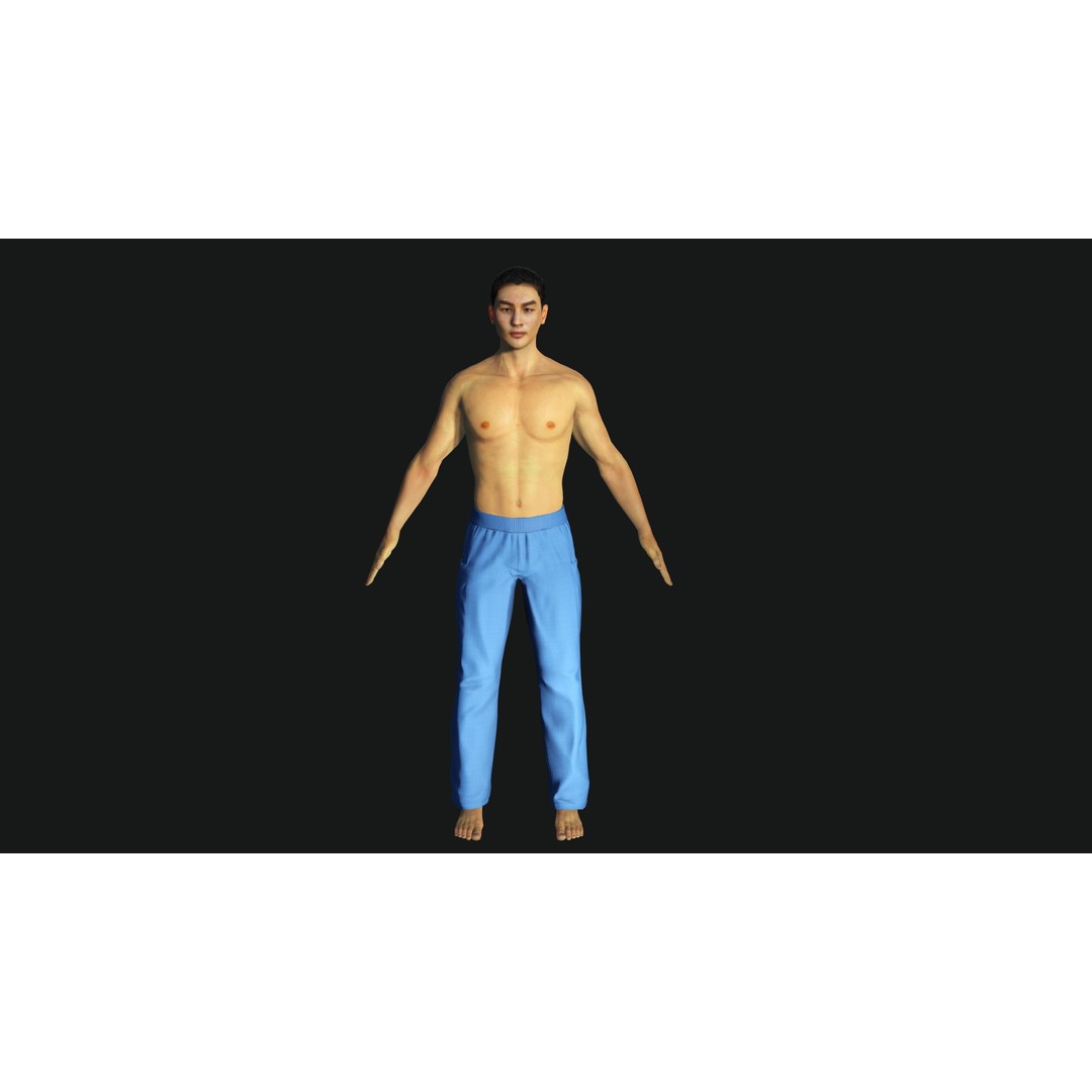 Realistic Medical Nurse Doctor Surgeon 3D Model – Low Poly Game Ready, FBX - View 17