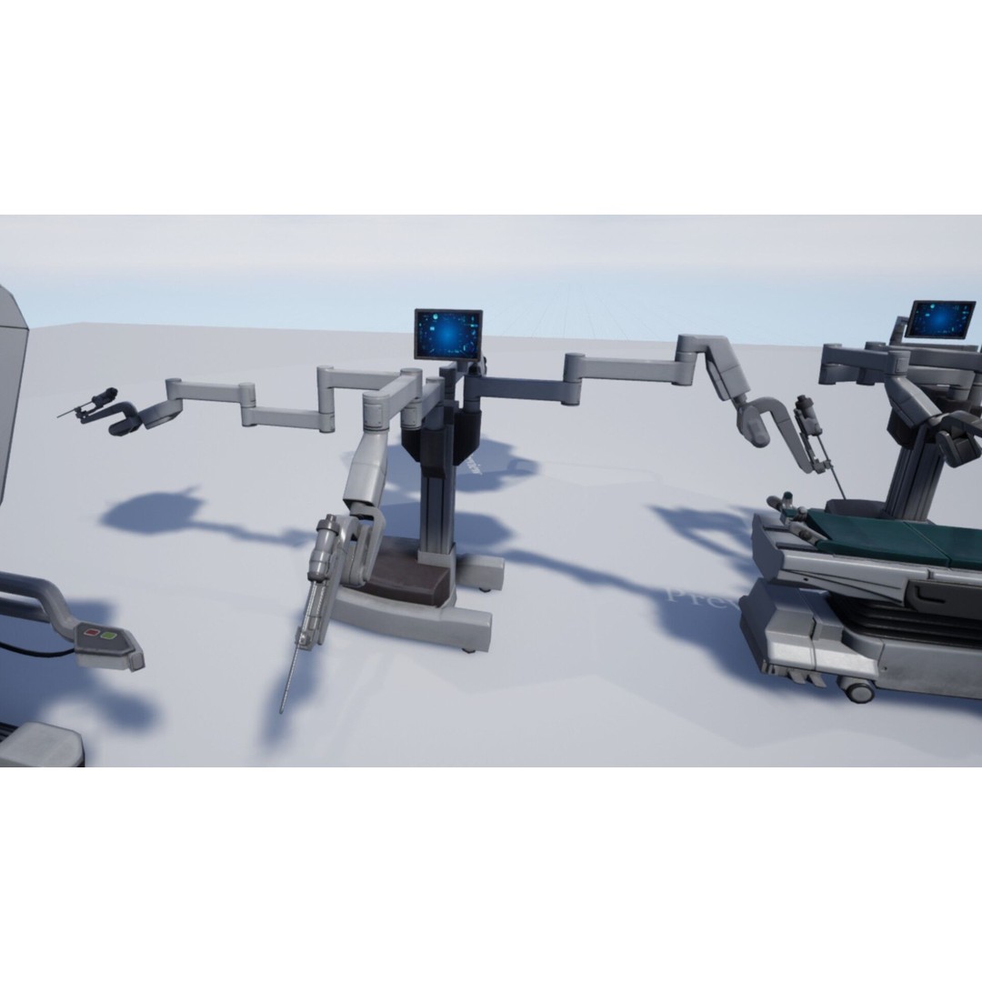 Operating Pack 3D Model – Low Poly Medical Asset, Animated, Rigged - View 6