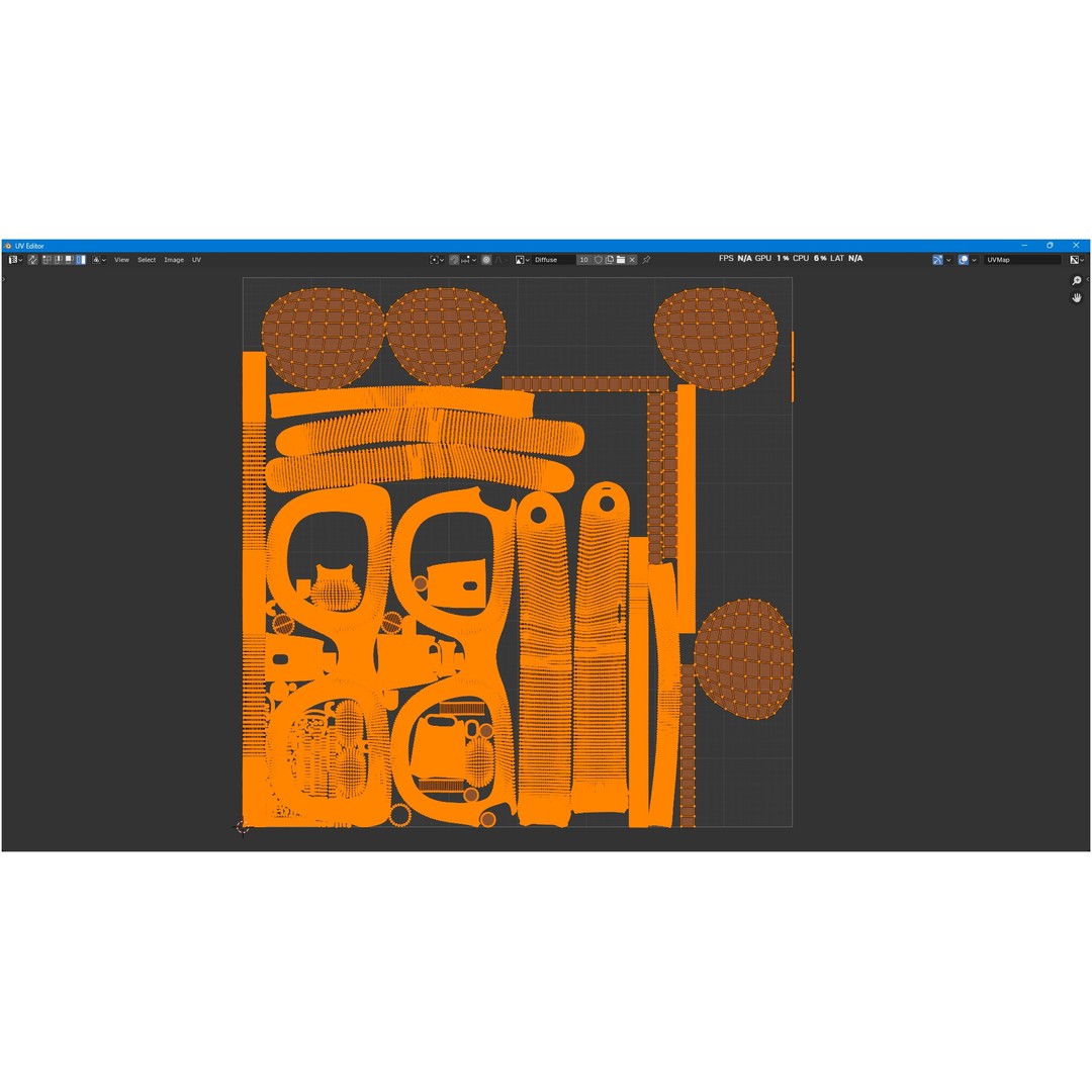 Orion AI Glasses 3D Model – Low Poly Modern Eyewear, FBX, Blender - View 43