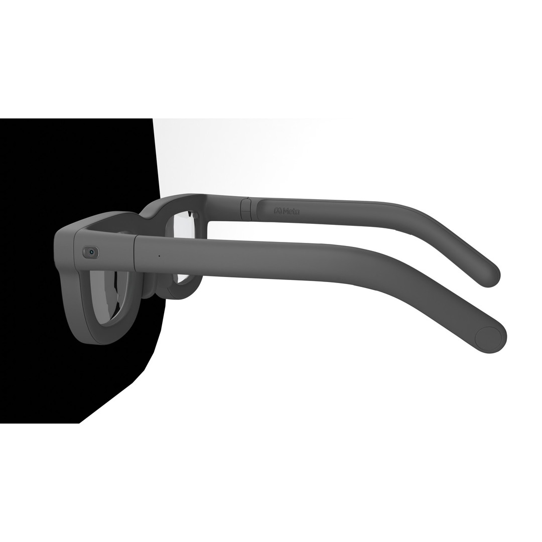 Orion AI Glasses 3D Model – Low Poly Modern Eyewear, FBX, Blender - View 5