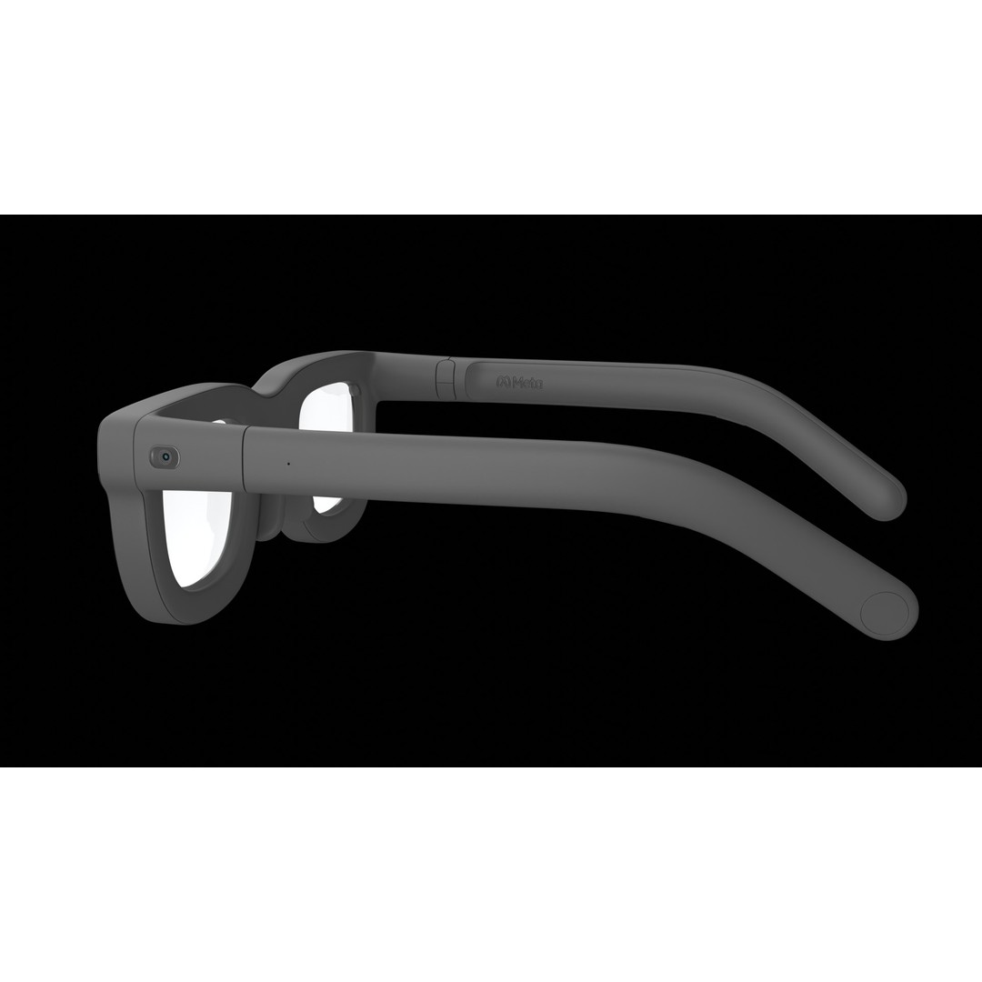 Orion AI Glasses 3D Model – Low Poly Modern Eyewear, FBX, Blender - View 7