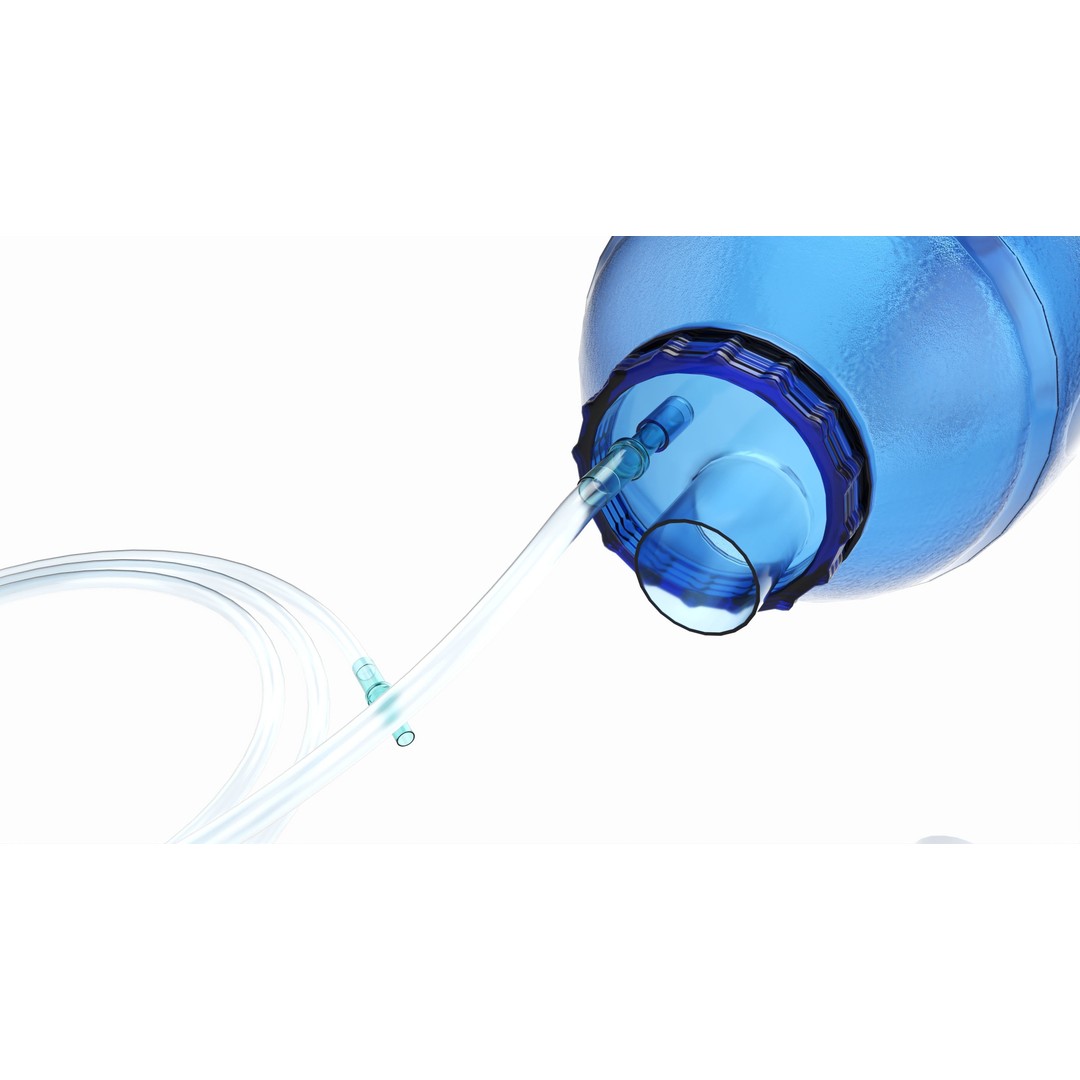 Ambu Bag Valve Resuscitation Mask 3D Model – PBR Medical Asset, FBX, OBJ - View 5