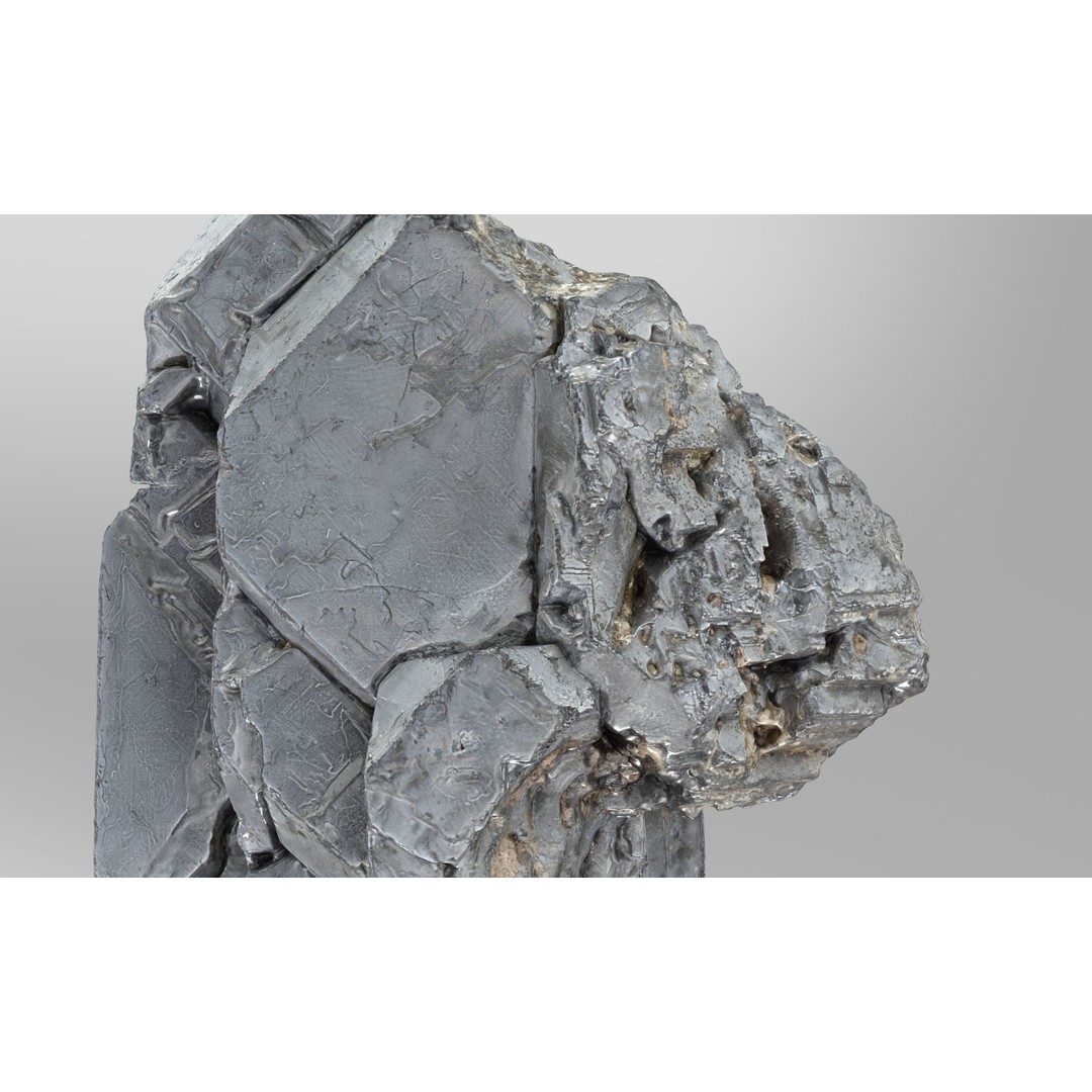 Galena 3D Model – Low Poly Game Asset with PBR Textures, FBX/OBJ - View 4
