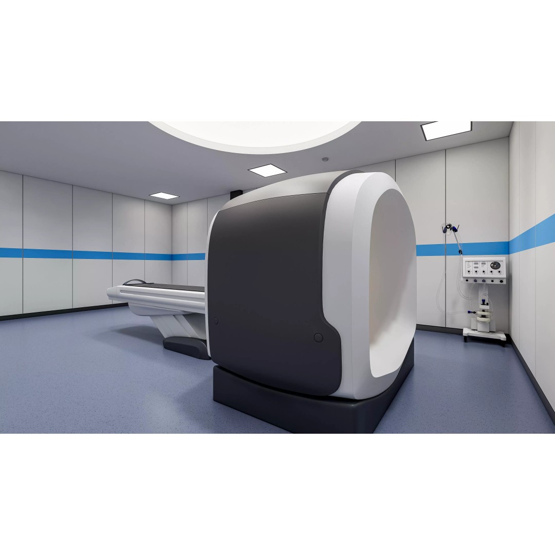 Hospital CT Scan 3D Model – Detailed Medical Interior Scene, FBX, Blender - View 17