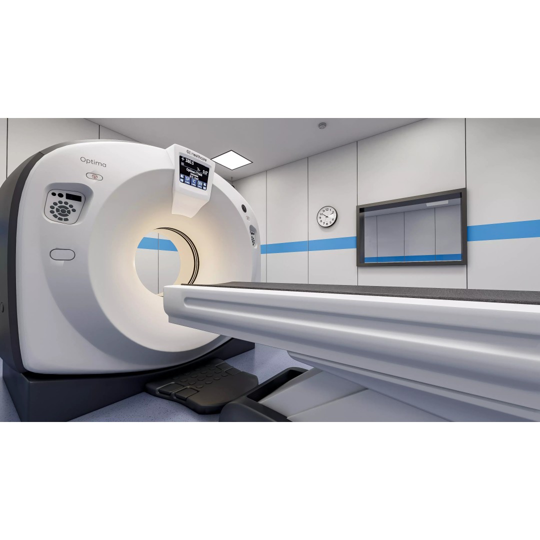 Hospital CT Scan 3D Model – Detailed Medical Interior Scene, FBX, Blender - View 5