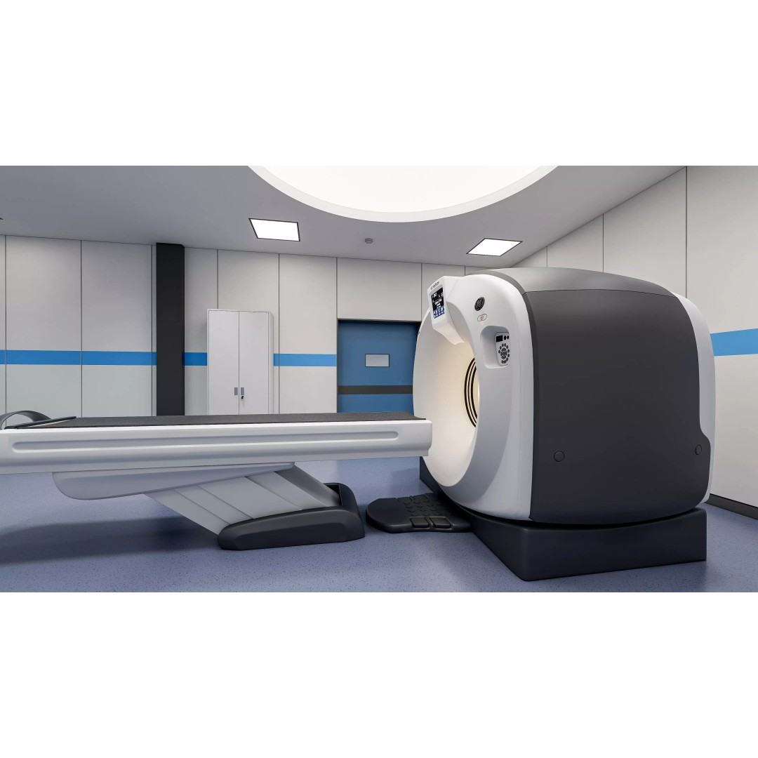 Hospital CT Scan 3D Model – Detailed Medical Interior Scene, FBX, Blender - View 8