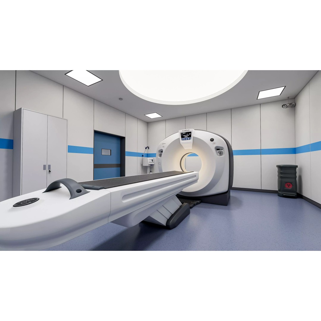 Hospital CT Scan 3D Model – Detailed Medical Interior Scene, FBX, Blender - View 9