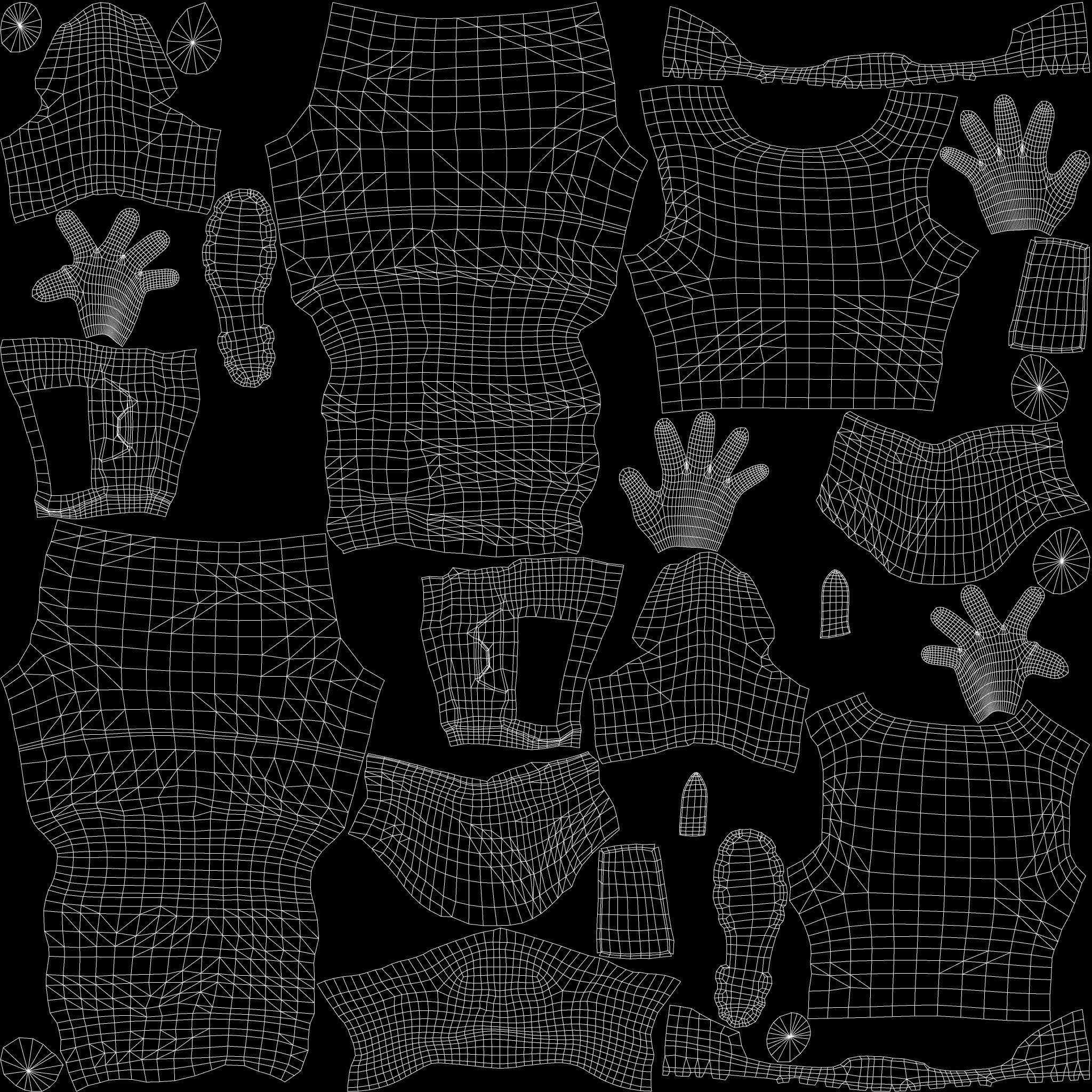 Modern Soldier - Low-Poly Game-Ready 3D Model - View 13