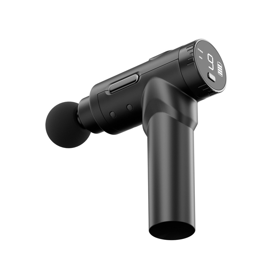 Massage Gun 3D Model – High Poly PBR Asset with Multiple Heads - View 14