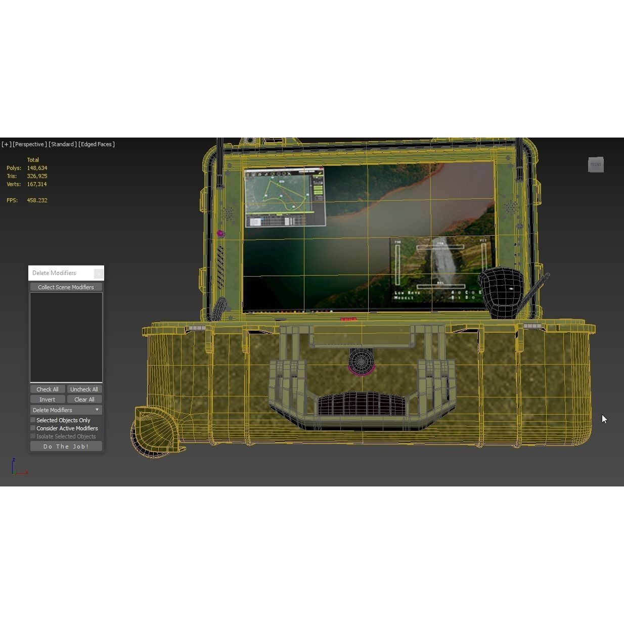 UAV Ground Control Station - Game-Ready 3D Model - View 10