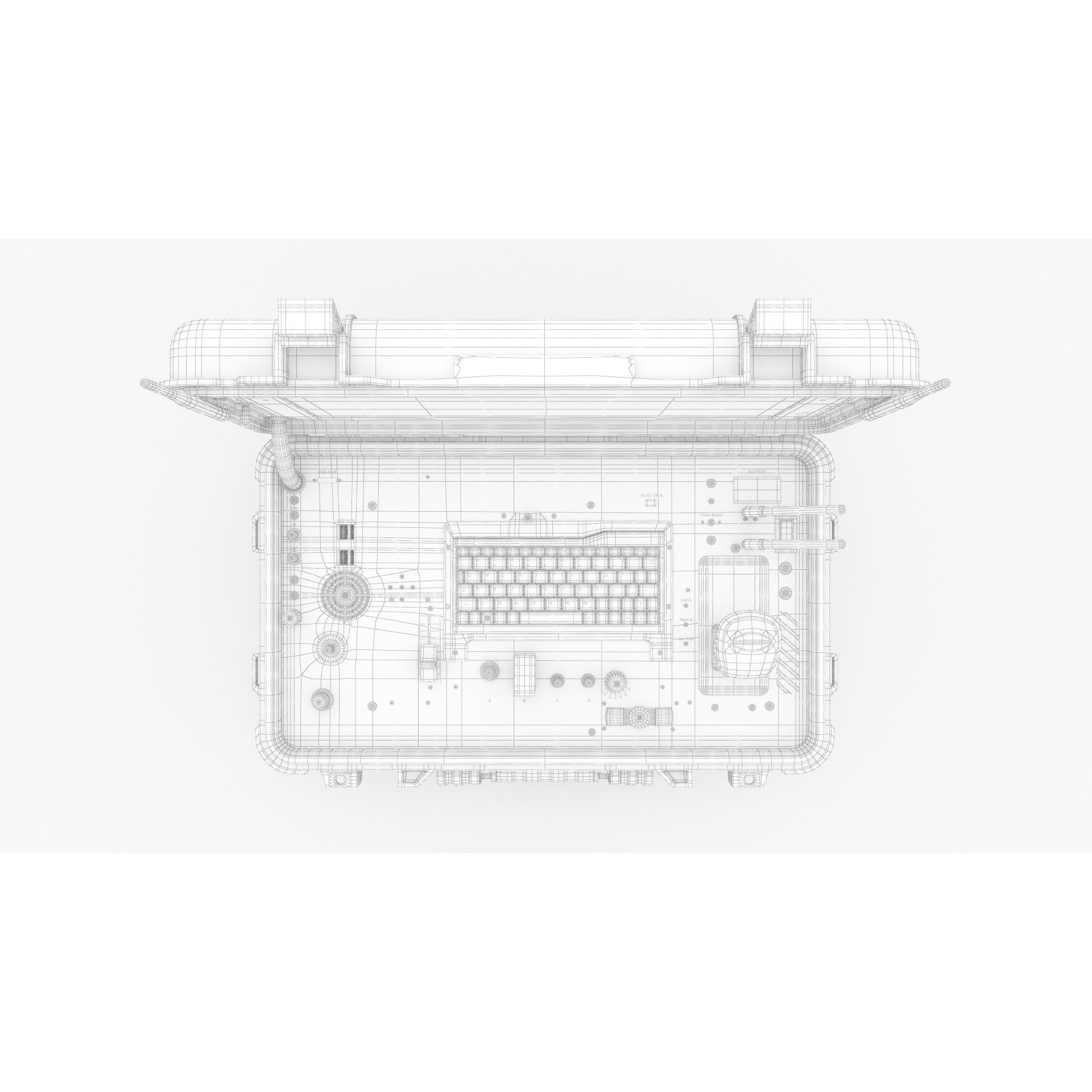 UAV Ground Control Station - Game-Ready 3D Model - View 15