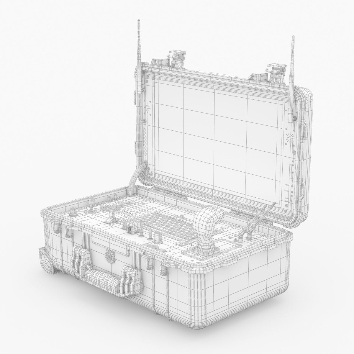 UAV Ground Control Station - Game-Ready 3D Model - View 36