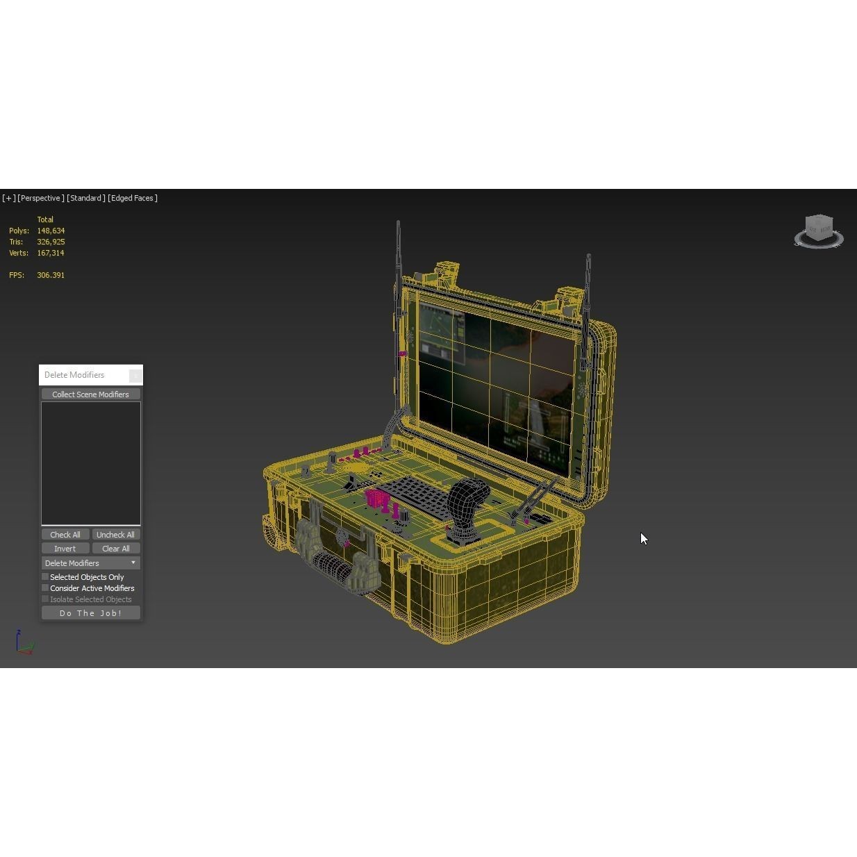 UAV Ground Control Station - Game-Ready 3D Model - View 6