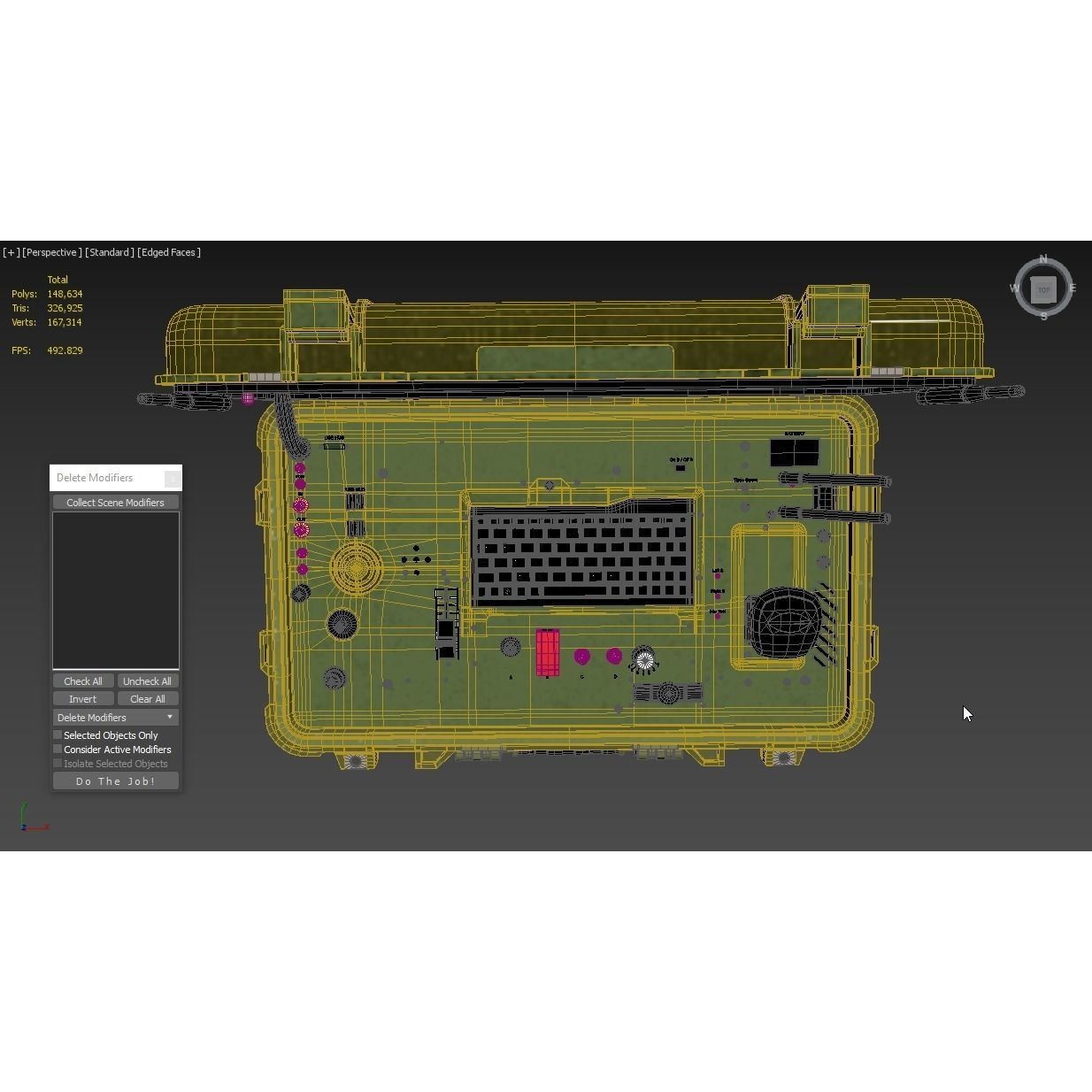 UAV Ground Control Station - Game-Ready 3D Model - View 9