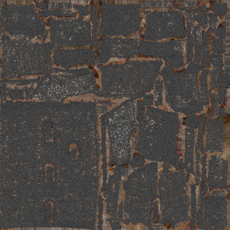 Brick Stone House Ruins 3D Model – Low Poly PBR Scanned Asset, FBX