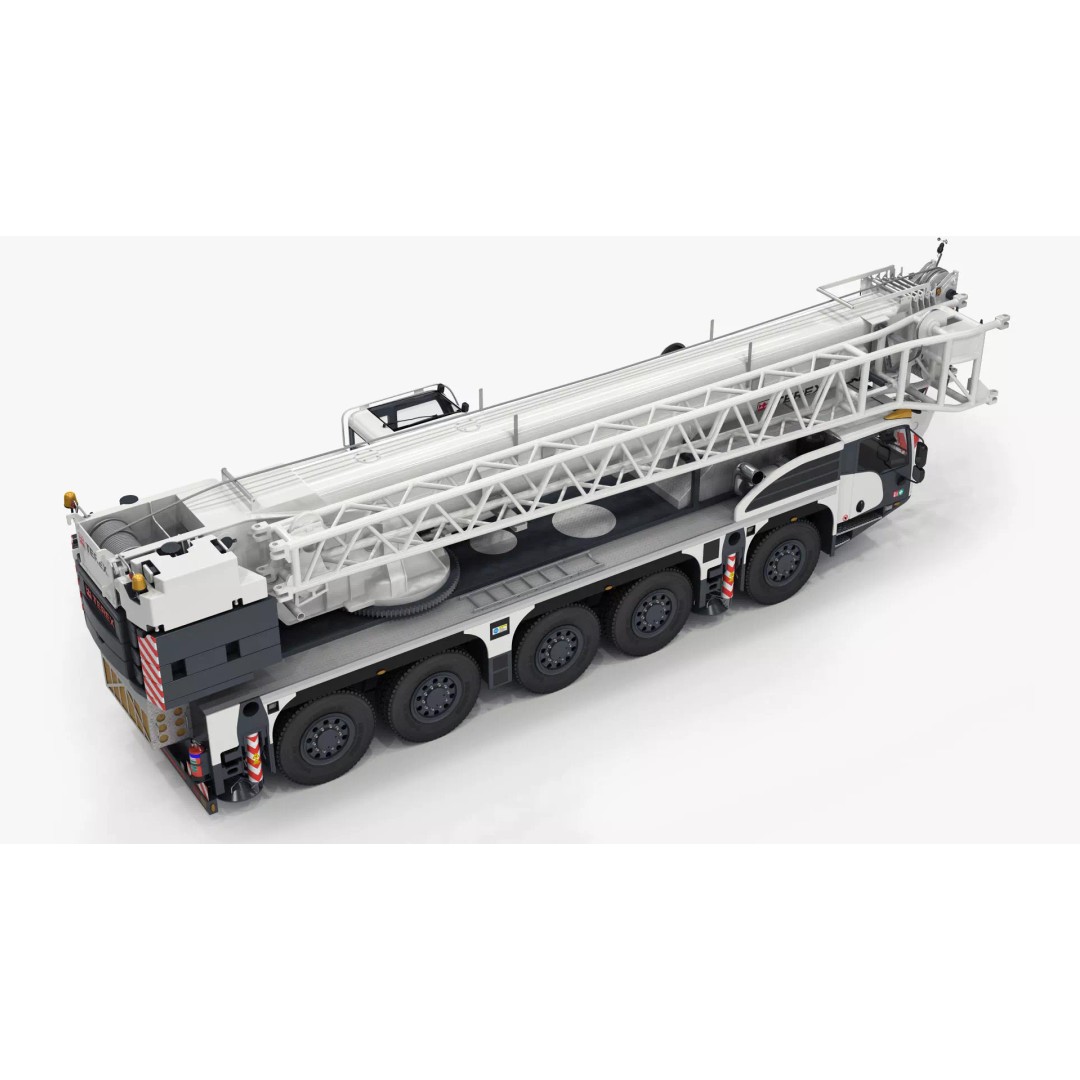 Terex Explorer 5500 All Terrain Crane 3D Model – High Poly PBR Asset, FBX, OBJ - View 13