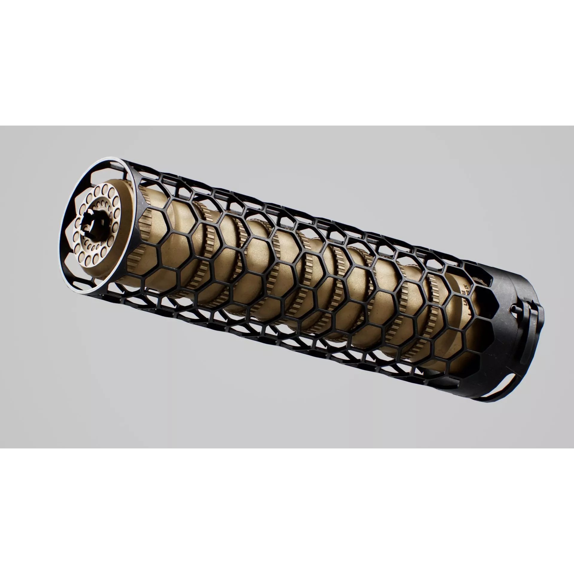 Larue Tactical SUURG LT-15 5.56 Suppressor - Low-Poly Game-Ready 3D Model - View 2