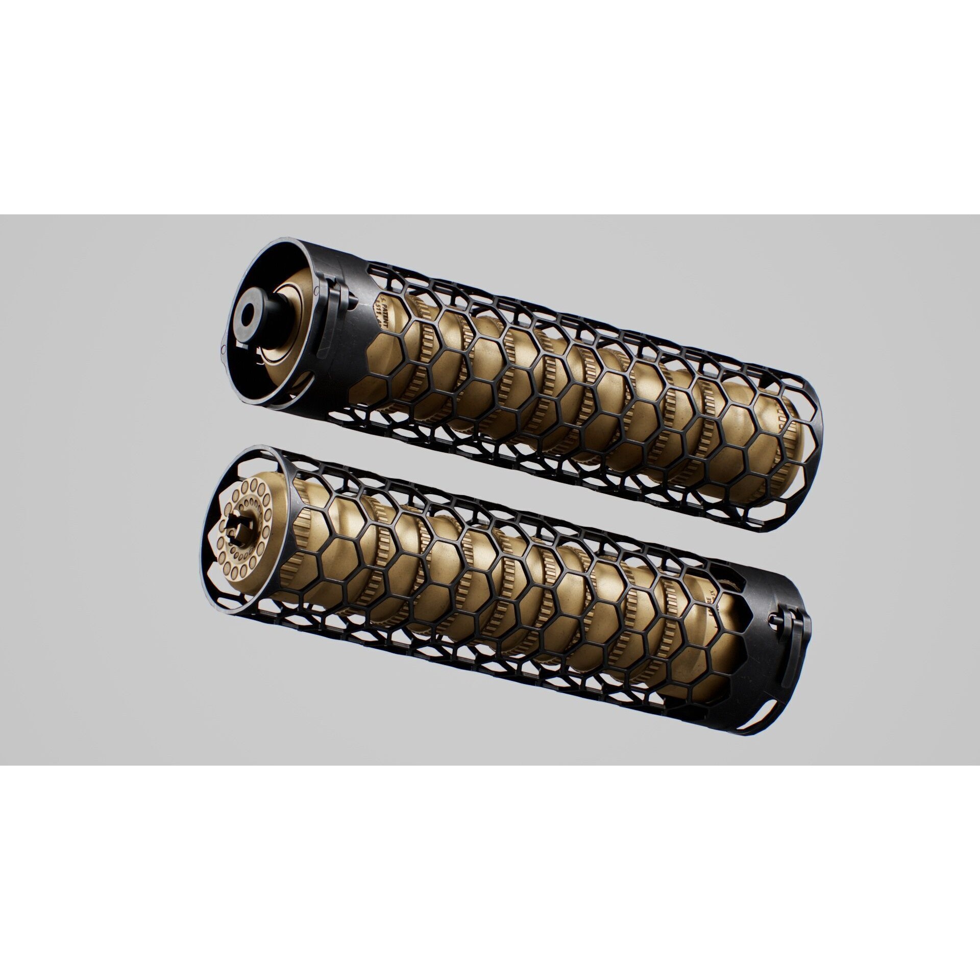 Larue Tactical SUURG LT-15 5.56 Suppressor - Low-Poly Game-Ready 3D Model - View 4