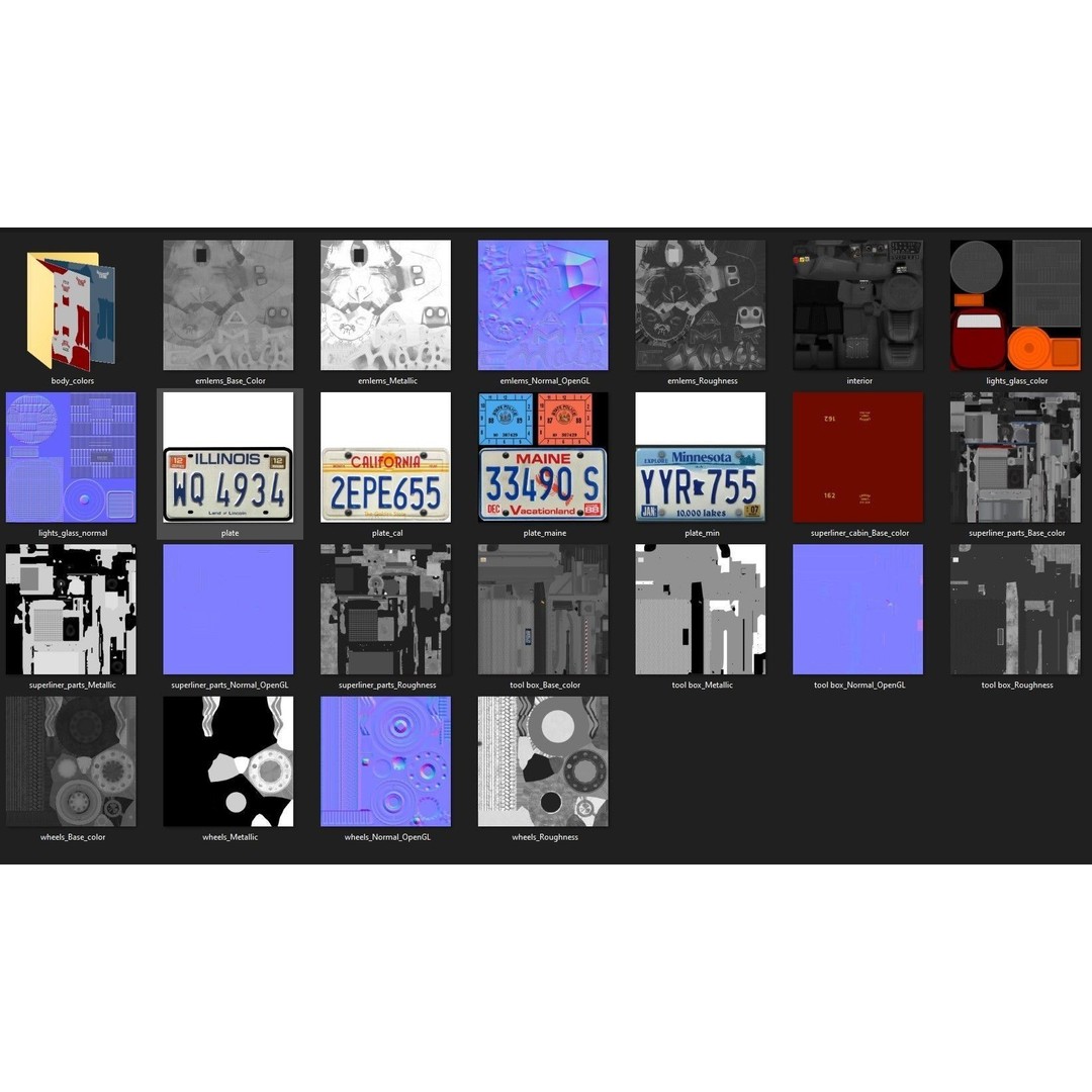 SuperLiner Dropdeck Trailer 3D Model – Low Poly Game Ready Asset, FBX