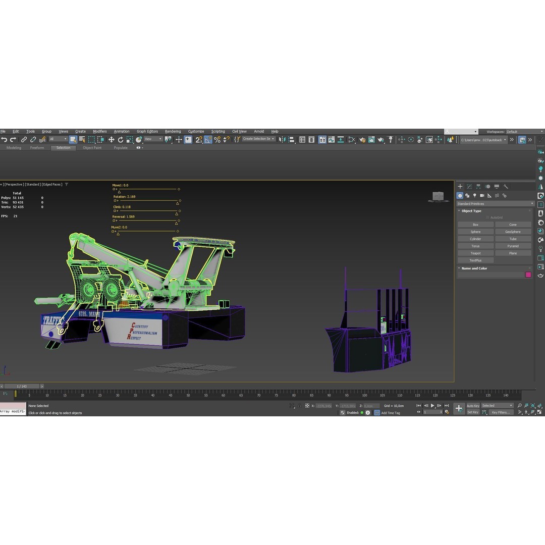 Wrecker Tow Body 3D Model – Low Poly Game Asset, FBX, PBR Textures - View 33