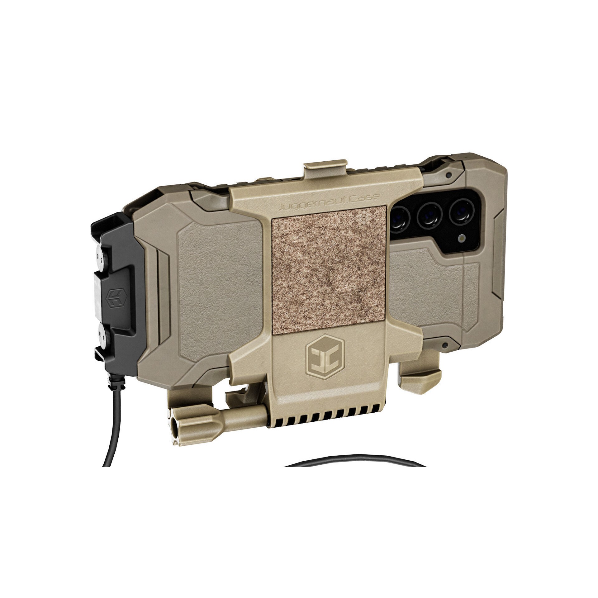 Juggernaut Case PALS Phone Mount - Low-Poly Game-Ready 3D Model - View 4