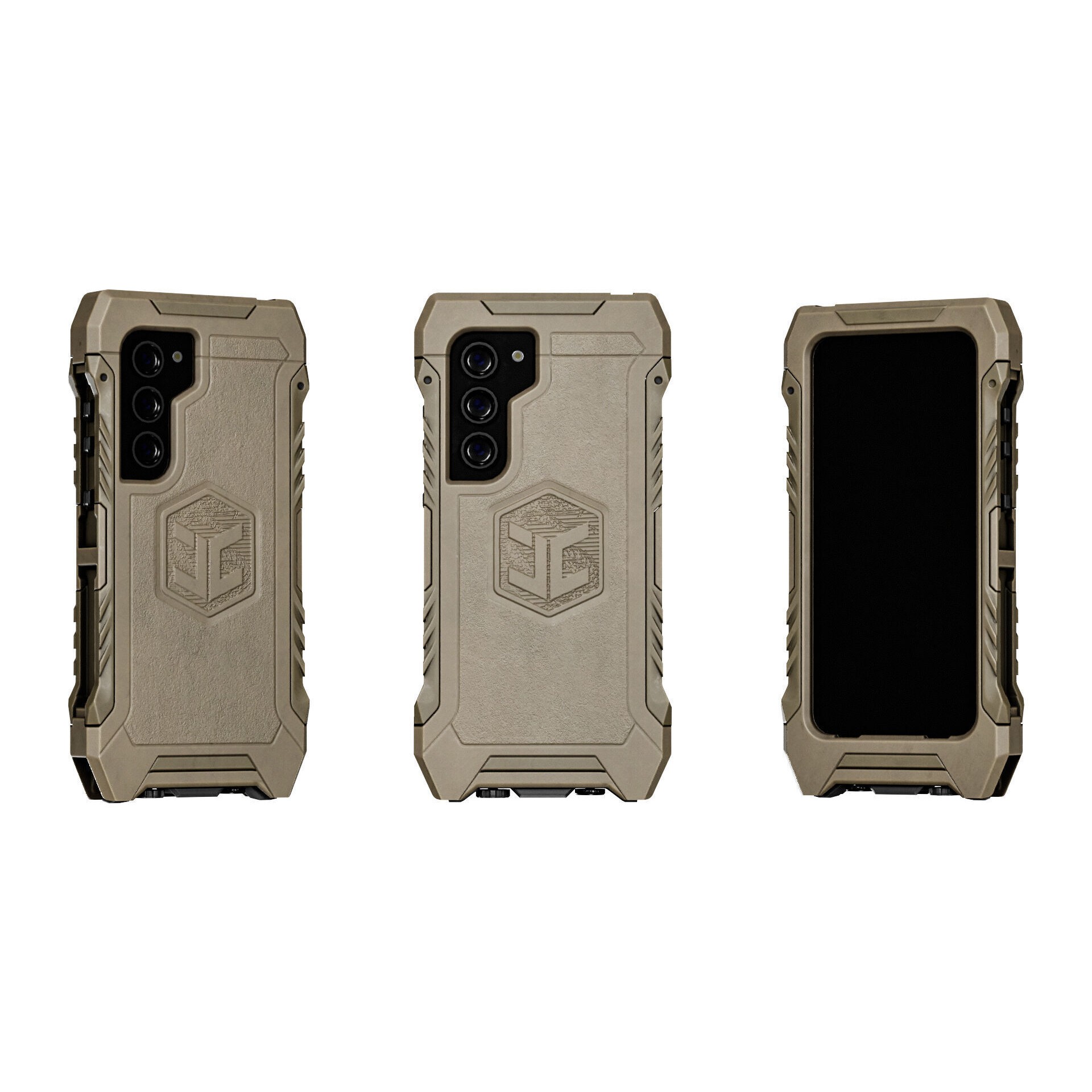 Juggernaut Case PALS Phone Mount - Low-Poly Game-Ready 3D Model - View 7